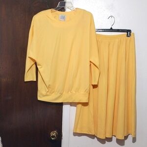 SABINO 2PC FLARE Skirt Set.